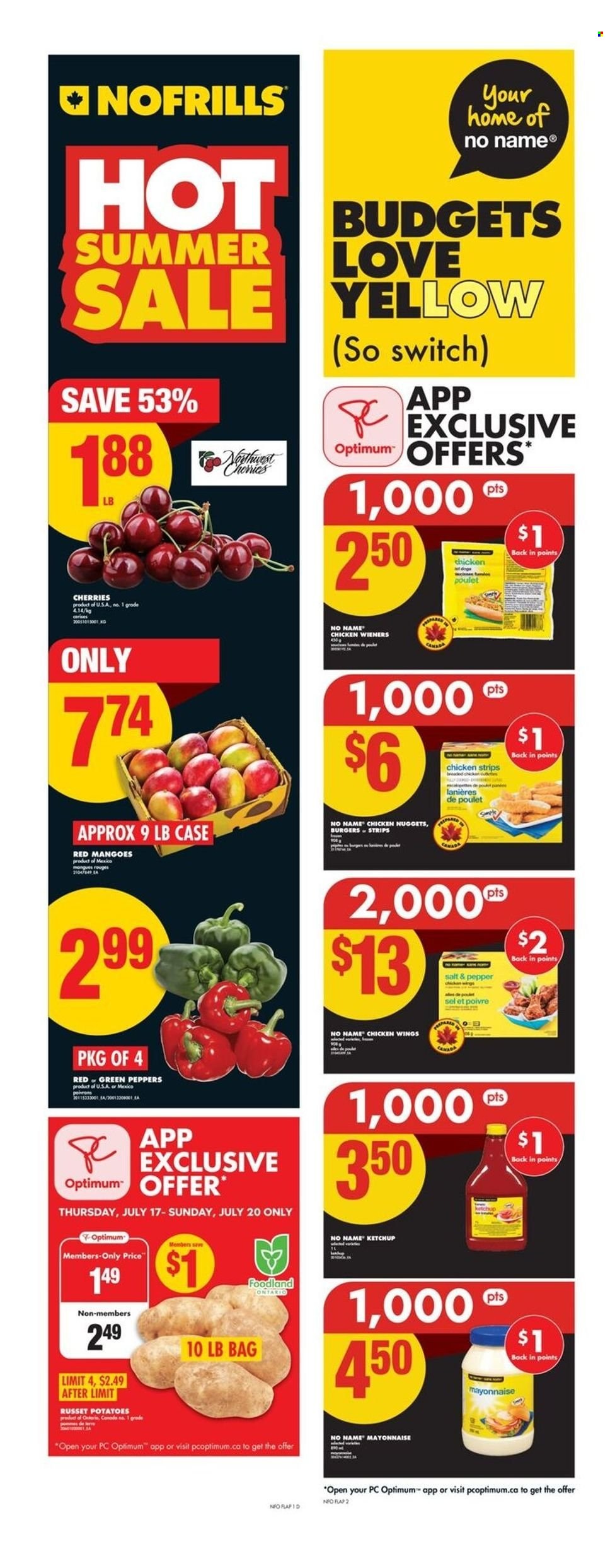 Circulaire No Frills - 17 Juillet 2025 - 23 Juillet 2025. Page 2