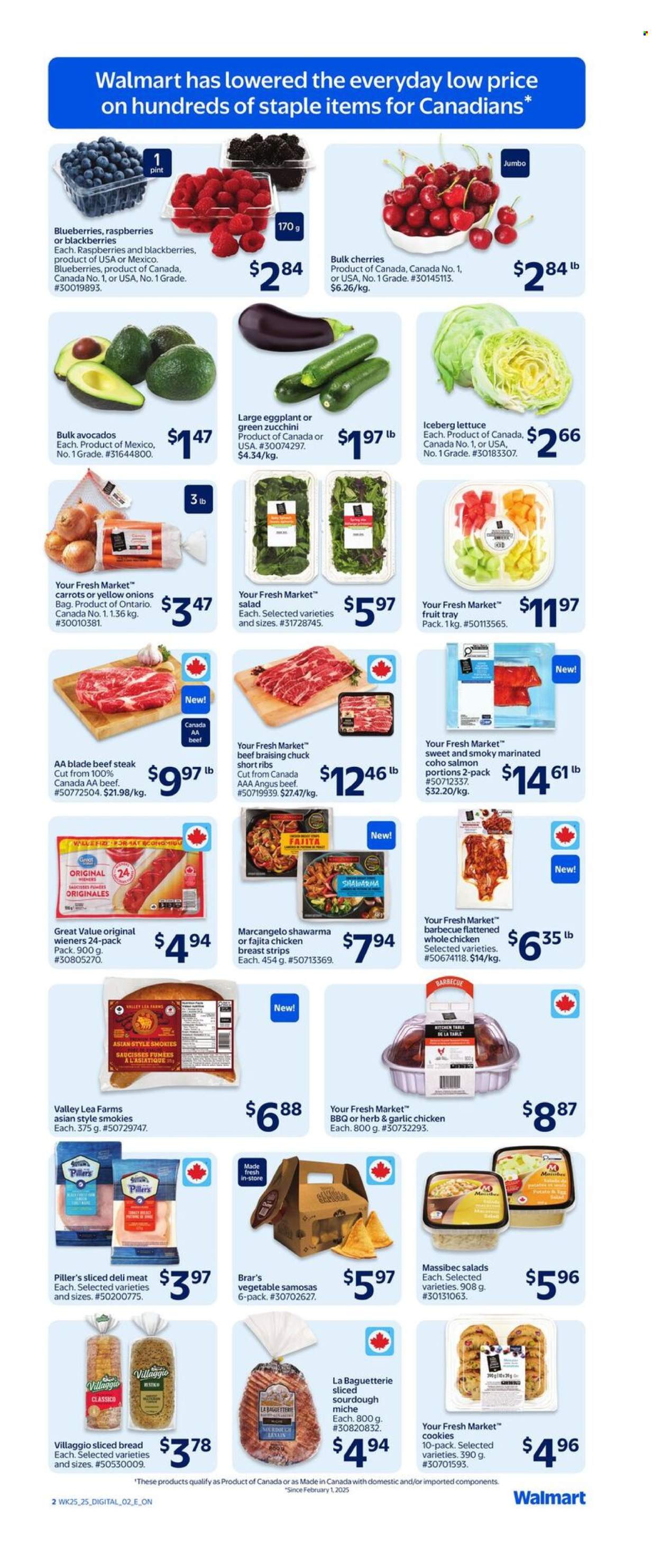 Circulaire Walmart - 17 Juillet 2025 - 23 Juillet 2025. Page 3