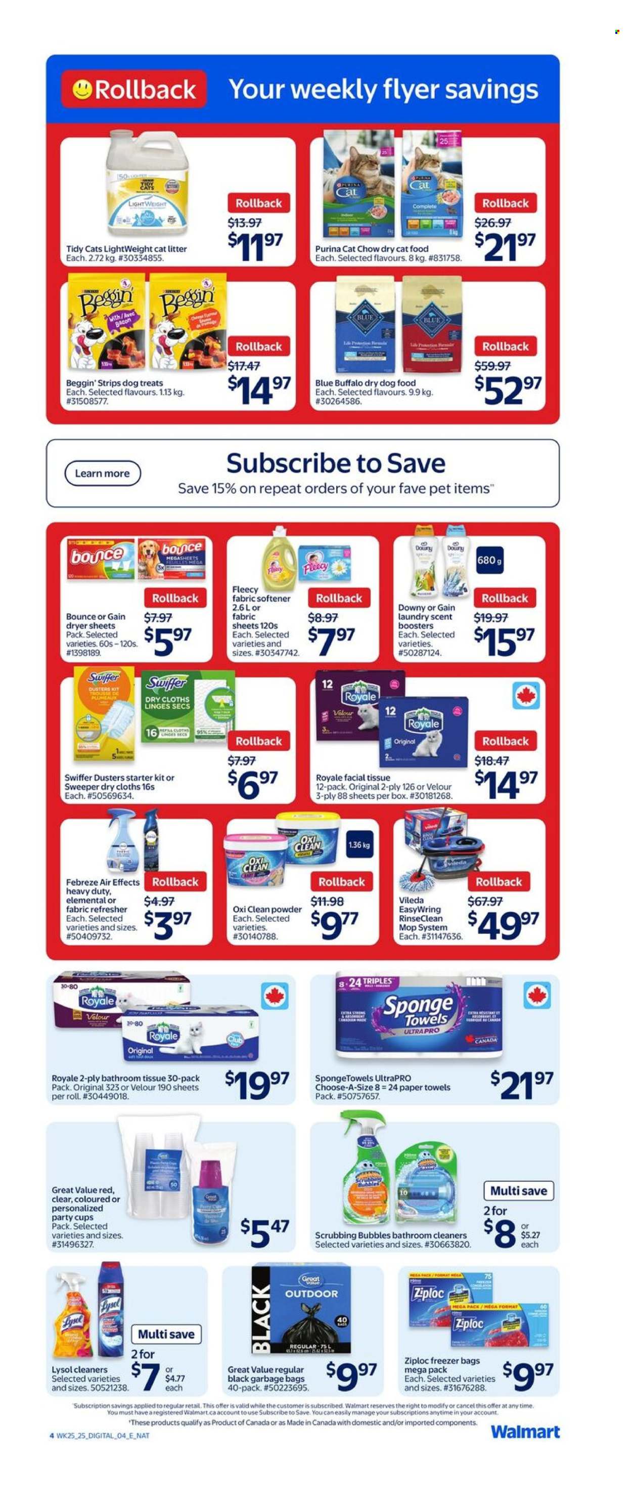 Circulaire Walmart - 17 Juillet 2025 - 23 Juillet 2025. Page 9