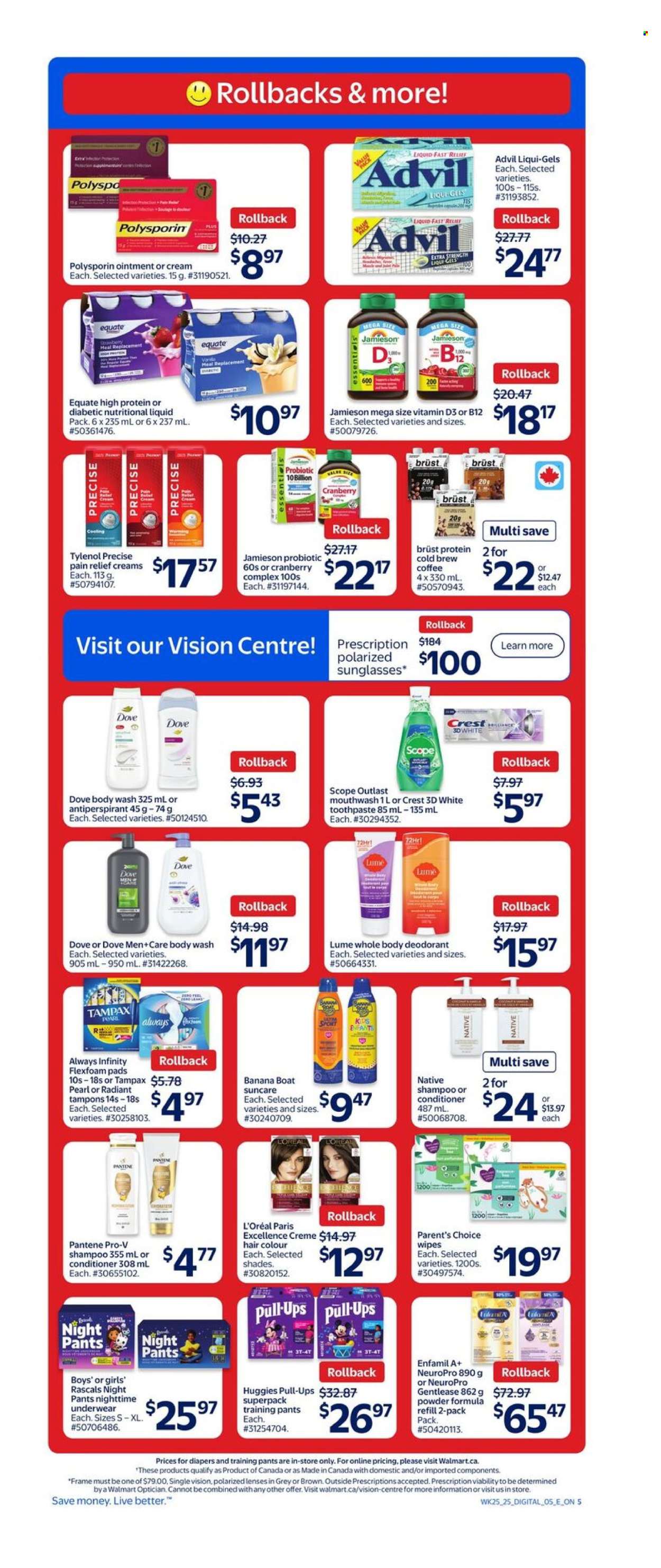 Circulaire Walmart - 17 Juillet 2025 - 23 Juillet 2025. Page 10