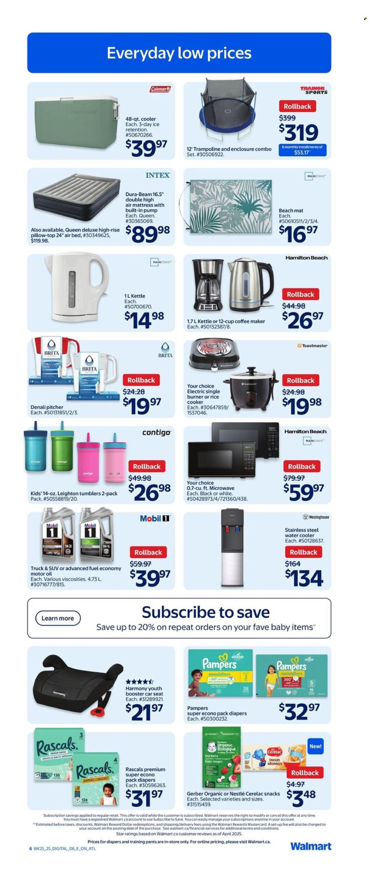 Circulaire Walmart - 17 Juillet 2025 - 23 Juillet 2025. Page 11
