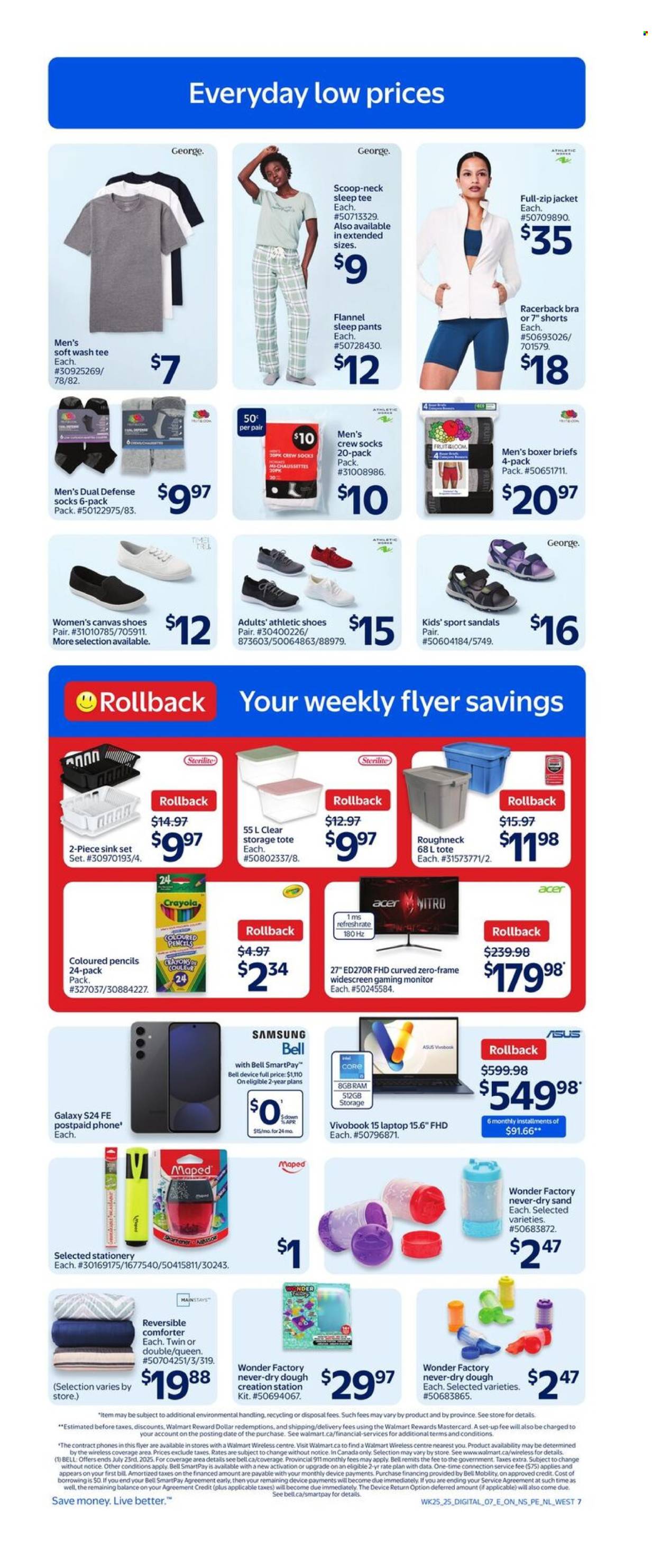 Circulaire Walmart - 17 Juillet 2025 - 23 Juillet 2025. Page 12