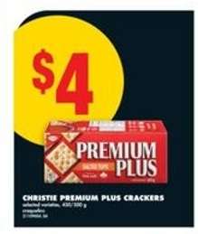 Christie Premium Plus Crackers