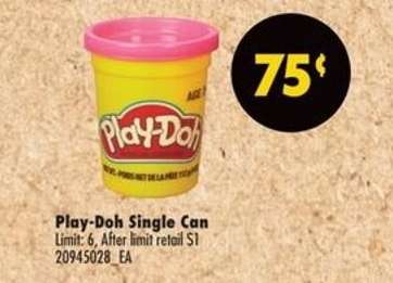 Play-Doh Single Can