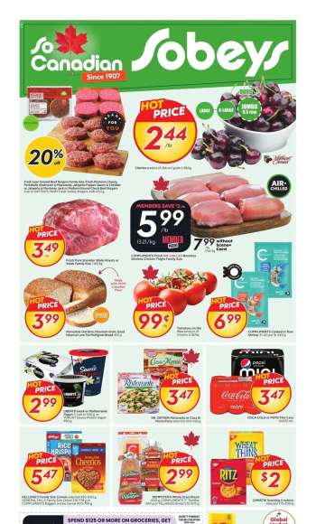 Circulaire Sobeys - 17 Juillet 2025 - 23 Juillet 2025.
