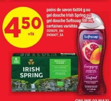 Irish Spring or Softsoap