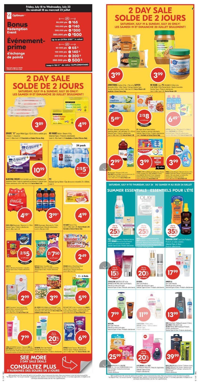 Circulaire Shoppers Drug Mart - 19 Juillet 2025 - 24 Juillet 2025. Page 2