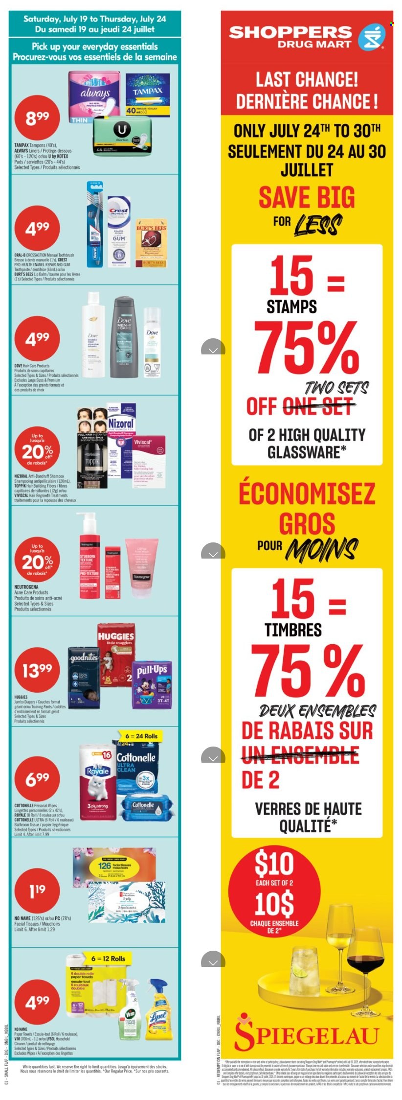 Circulaire Shoppers Drug Mart - 19 Juillet 2025 - 24 Juillet 2025. Page 3