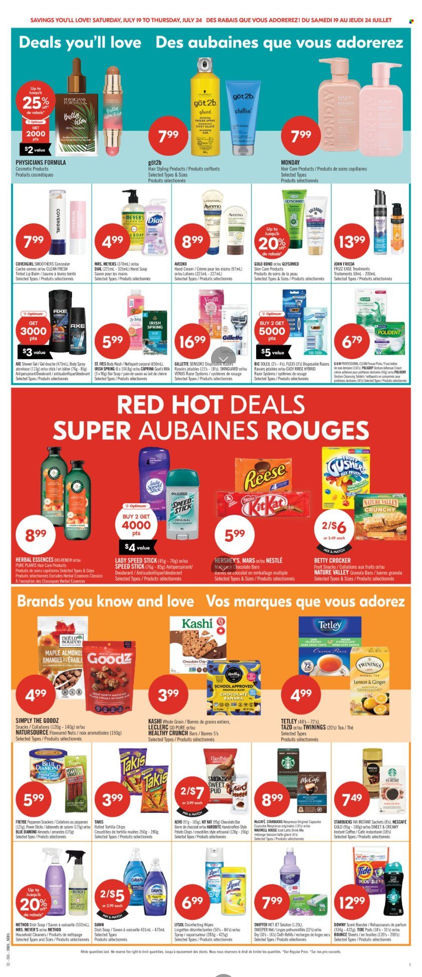 Circulaire Shoppers Drug Mart - 19 Juillet 2025 - 24 Juillet 2025. Page 9