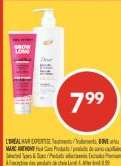 L'ORÉAL HAIR EXPERTISE Treatments / Traitements, DOVE or