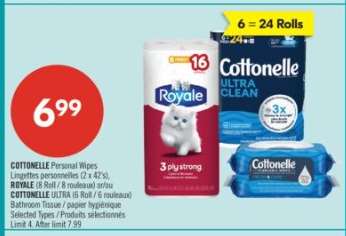 COTTONELLE Personal Wipes