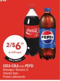 COCA-COLA or/ou PEPSI