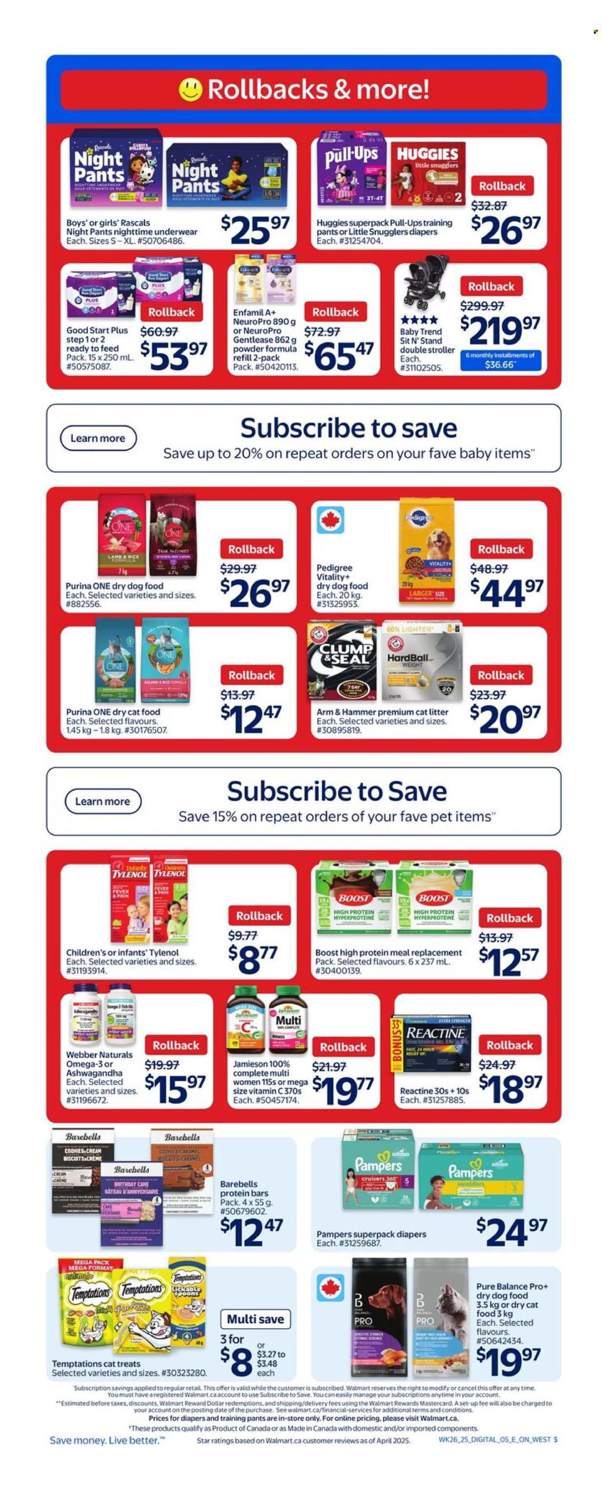 Circulaire Walmart - 24 Juillet 2025 - 30 Juillet 2025. Page 8