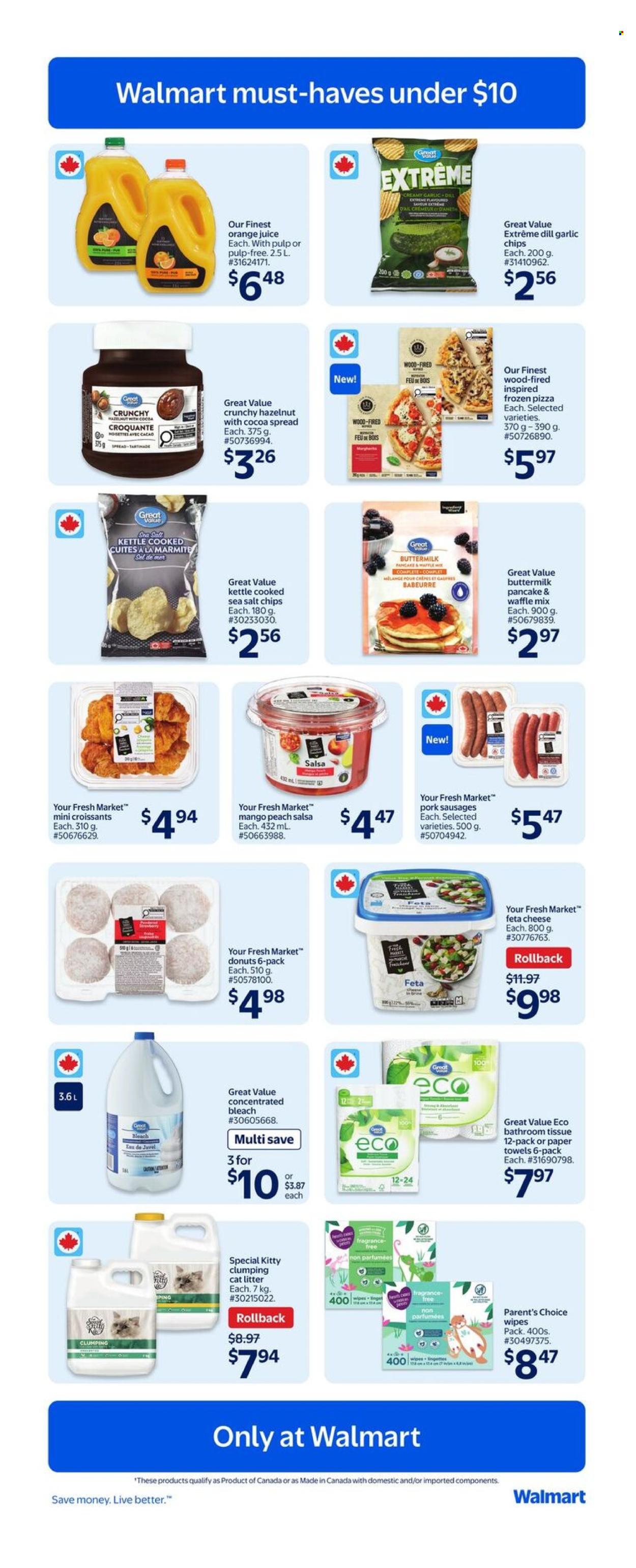 Circulaire Walmart - 24 Juillet 2025 - 30 Juillet 2025. Page 11