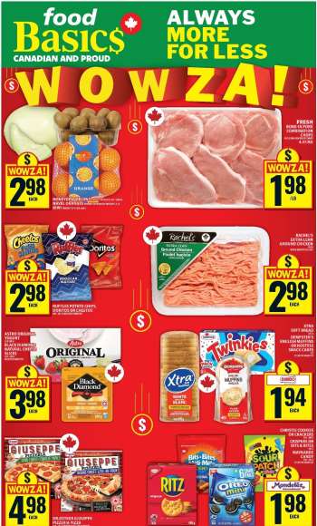 Circulaire Food Basics - 24 Juillet 2025 - 30 Juillet 2025.