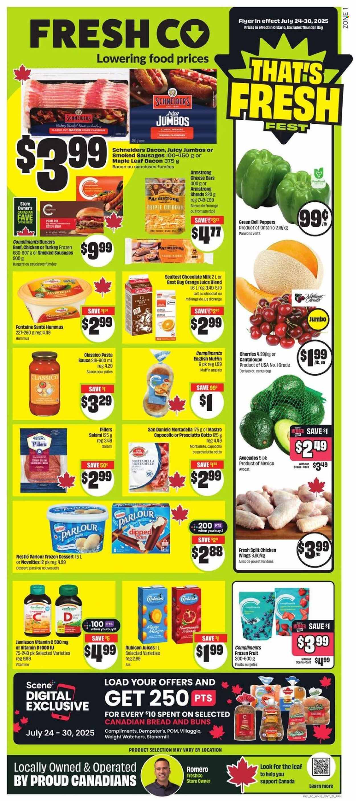 Circulaire FreshCo. - 24 Juillet 2025 - 30 Juillet 2025. Page 1