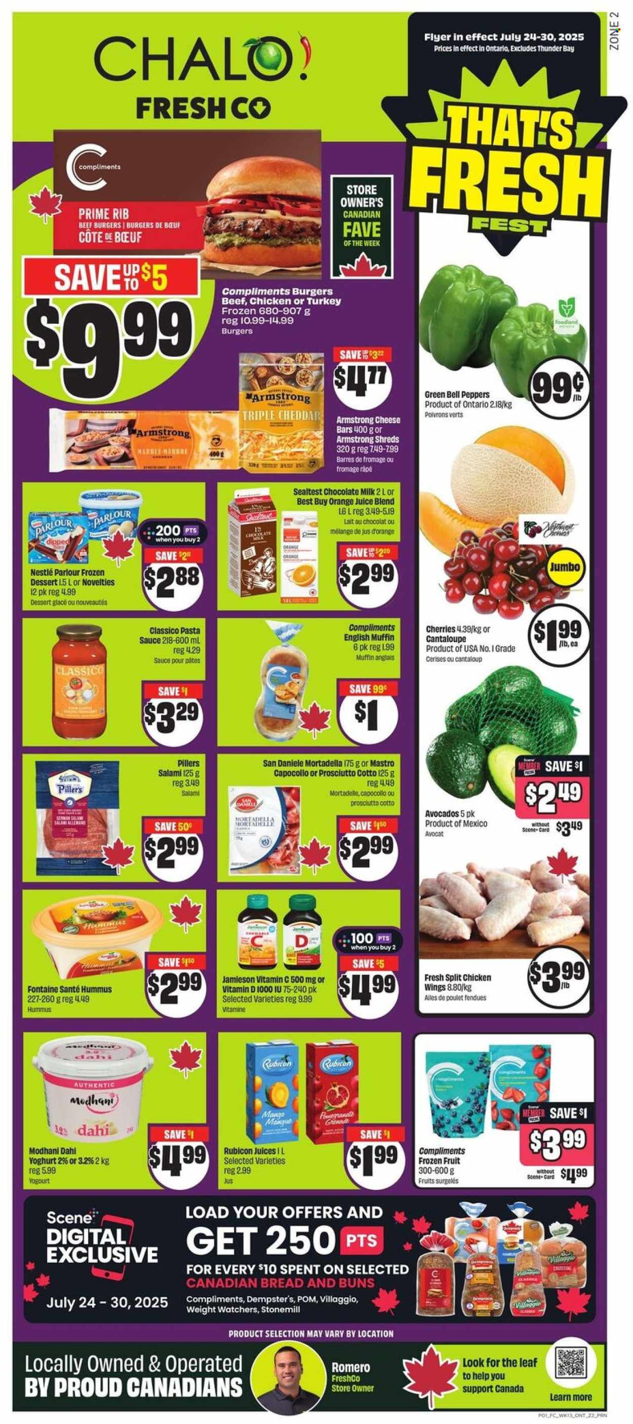 Circulaire Chalo! FreshCo. - 24 Juillet 2025 - 30 Juillet 2025. Page 1