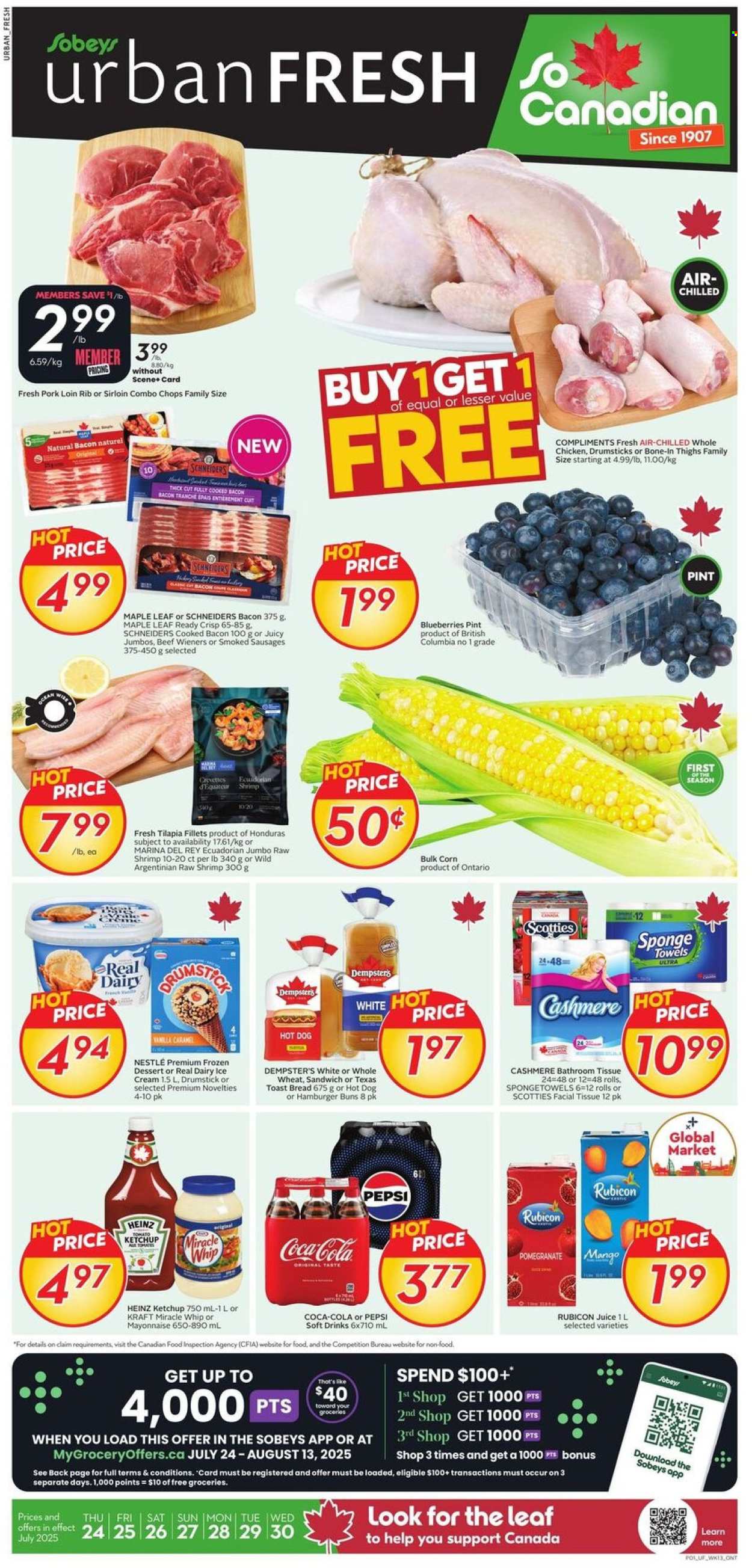 Circulaire Sobeys Urban Fresh - 24 Juillet 2025 - 30 Juillet 2025. Page 1