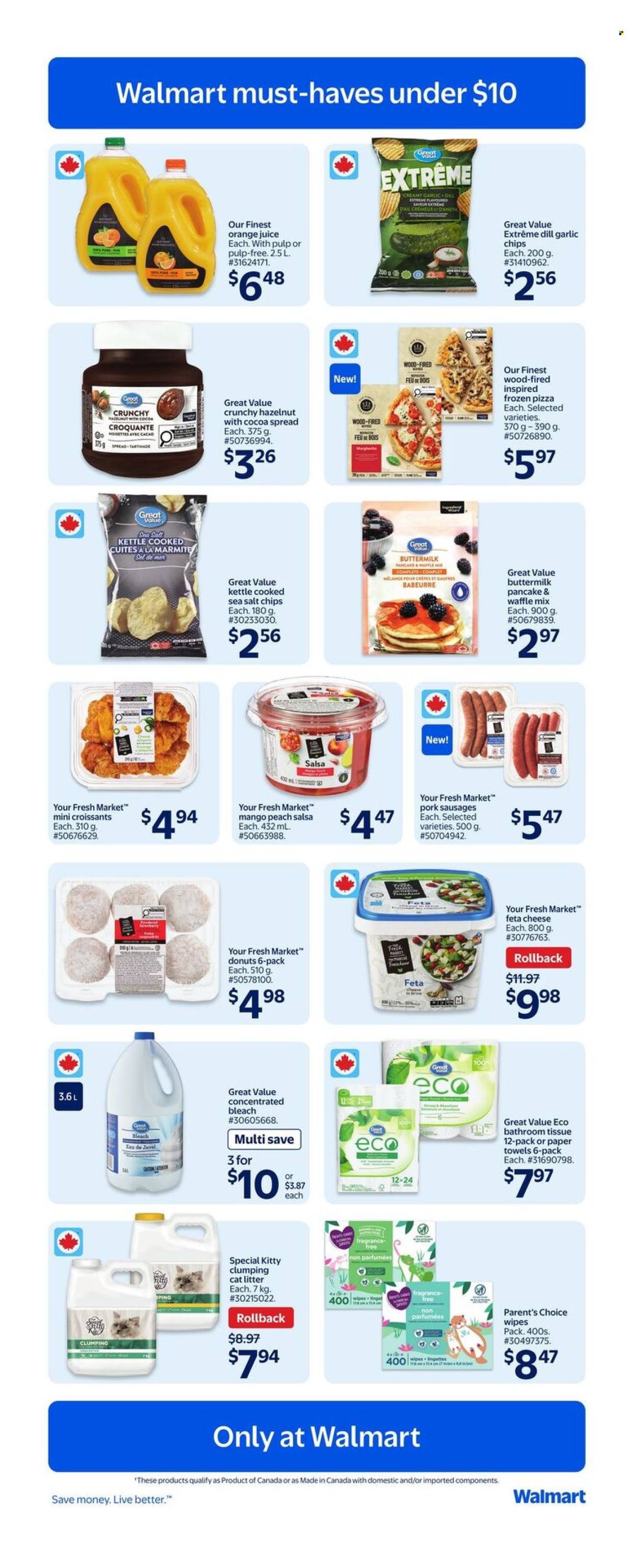 Circulaire Walmart - 31 Juillet 2025 - 06 Août 2025. Page 5