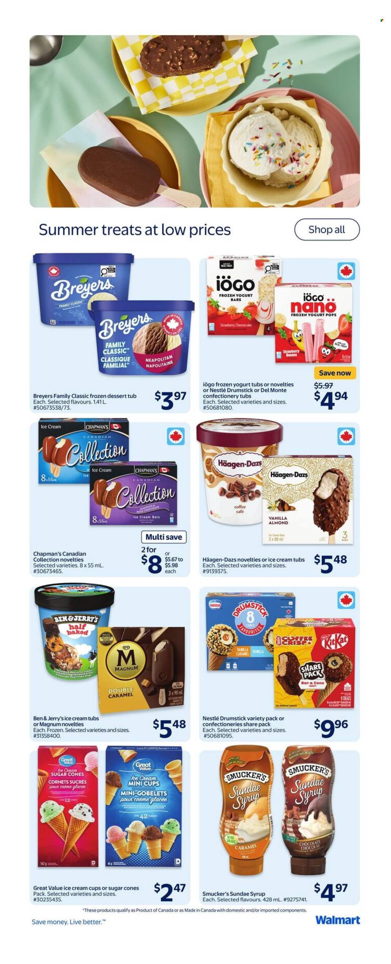 Circulaire Walmart - 31 Juillet 2025 - 06 Août 2025. Page 6