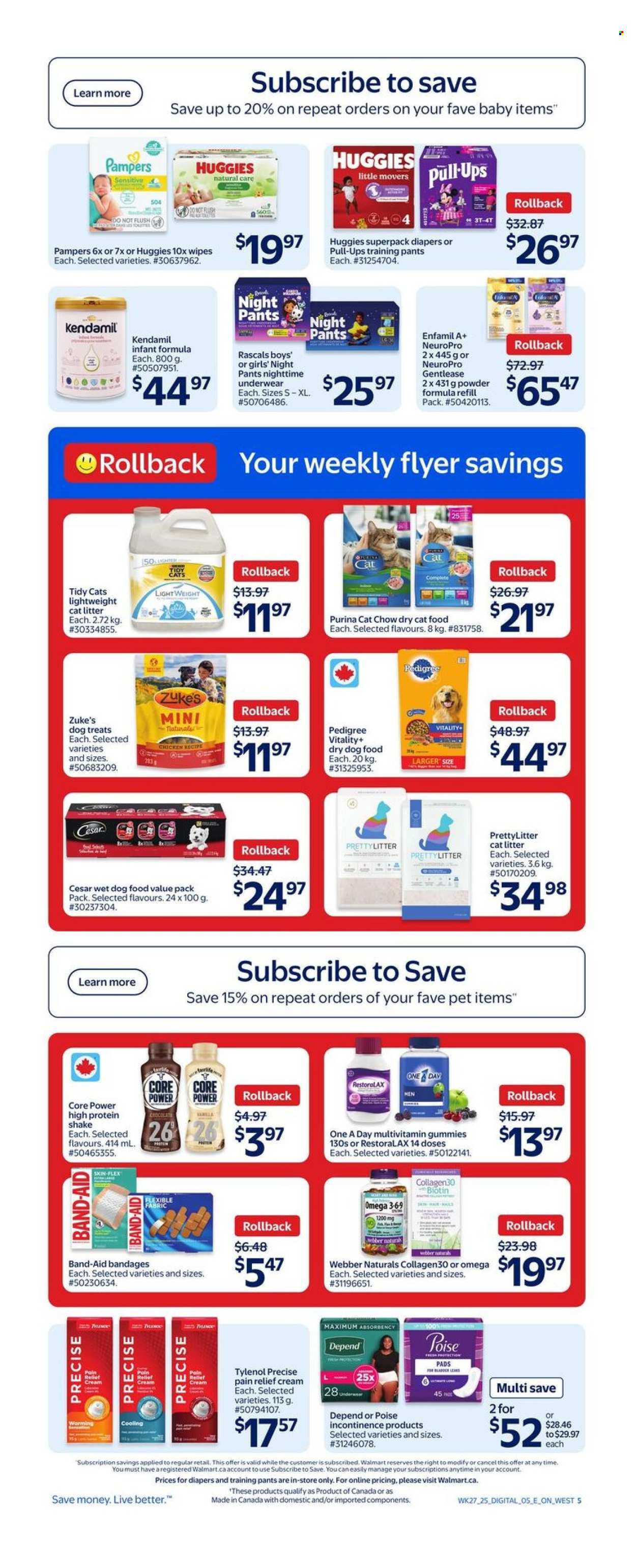 Circulaire Walmart - 31 Juillet 2025 - 06 Août 2025. Page 8