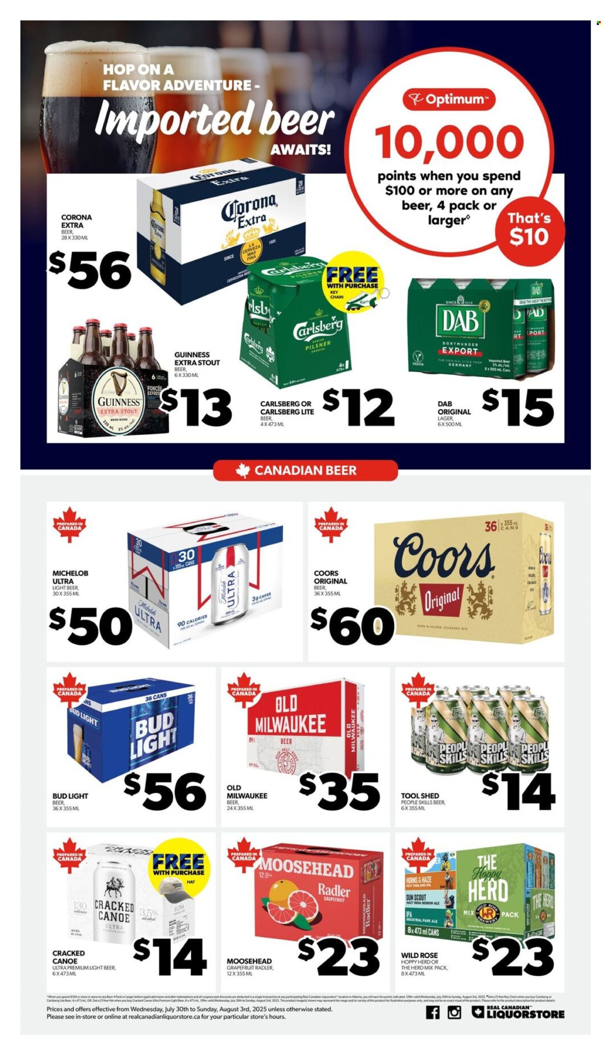 Circulaire Real Canadian Liquorstore - 30 Juillet 2025 - 03 Août 2025. Page 3