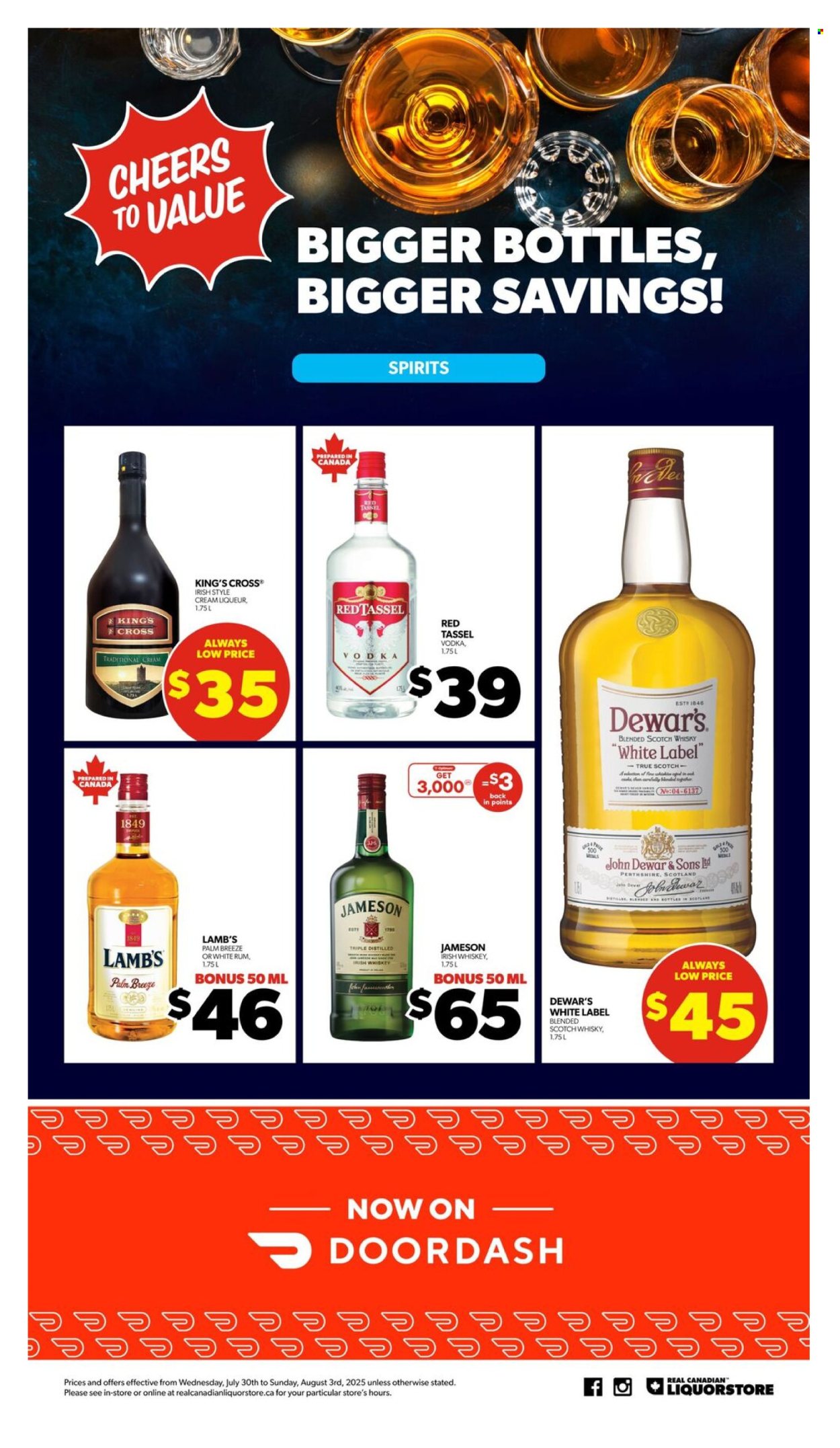 Circulaire Real Canadian Liquorstore - 30 Juillet 2025 - 03 Août 2025. Page 5