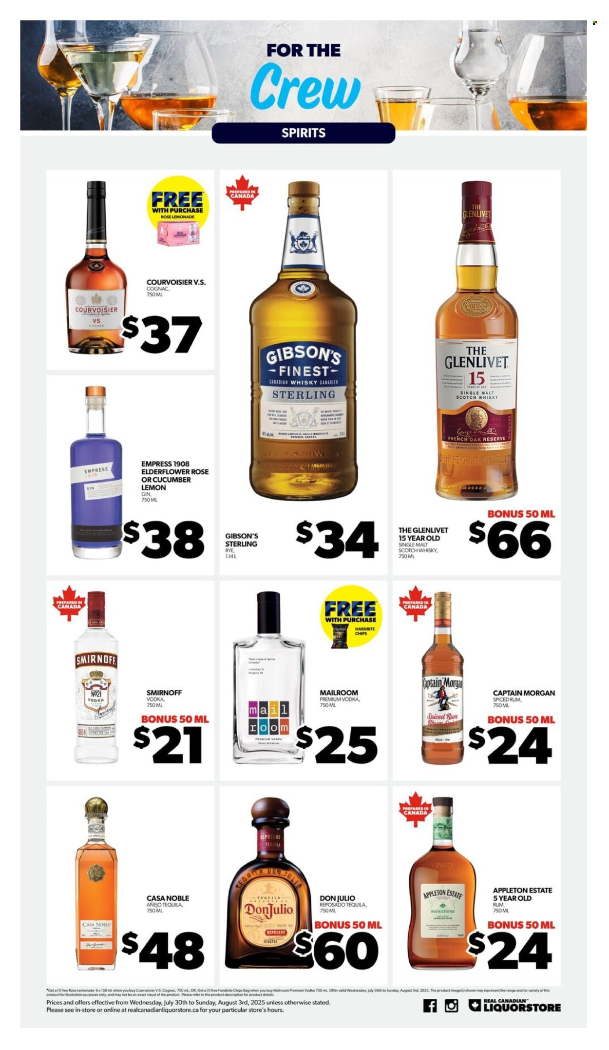 Circulaire Real Canadian Liquorstore - 30 Juillet 2025 - 03 Août 2025. Page 6