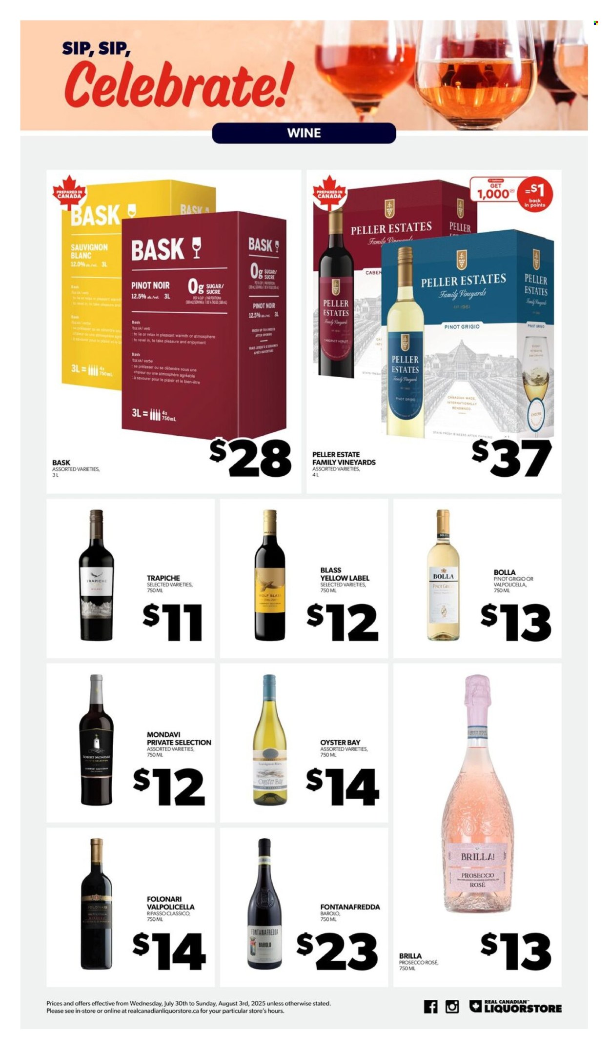 Circulaire Real Canadian Liquorstore - 30 Juillet 2025 - 03 Août 2025. Page 7