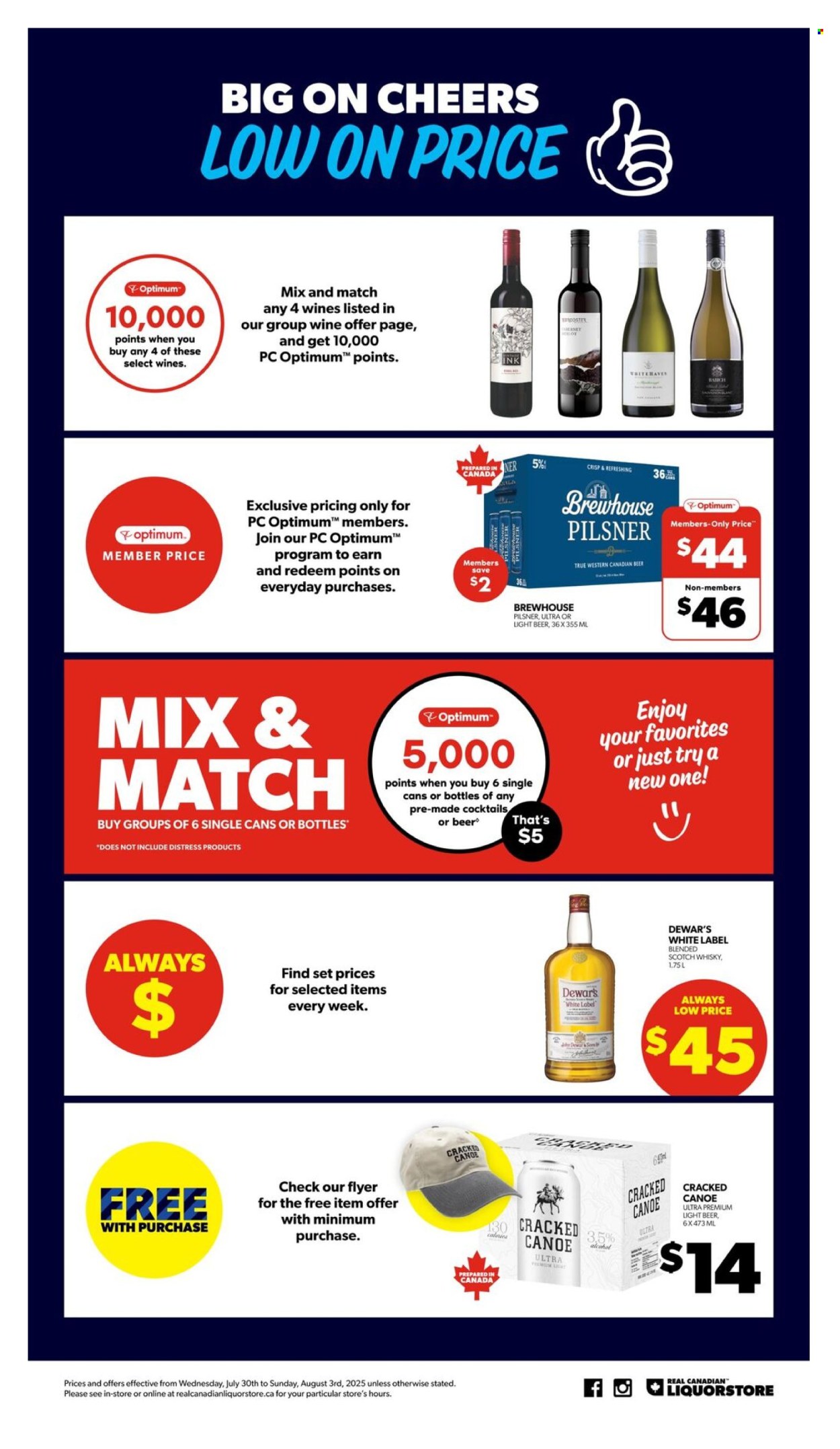 Circulaire Real Canadian Liquorstore - 30 Juillet 2025 - 03 Août 2025. Page 10