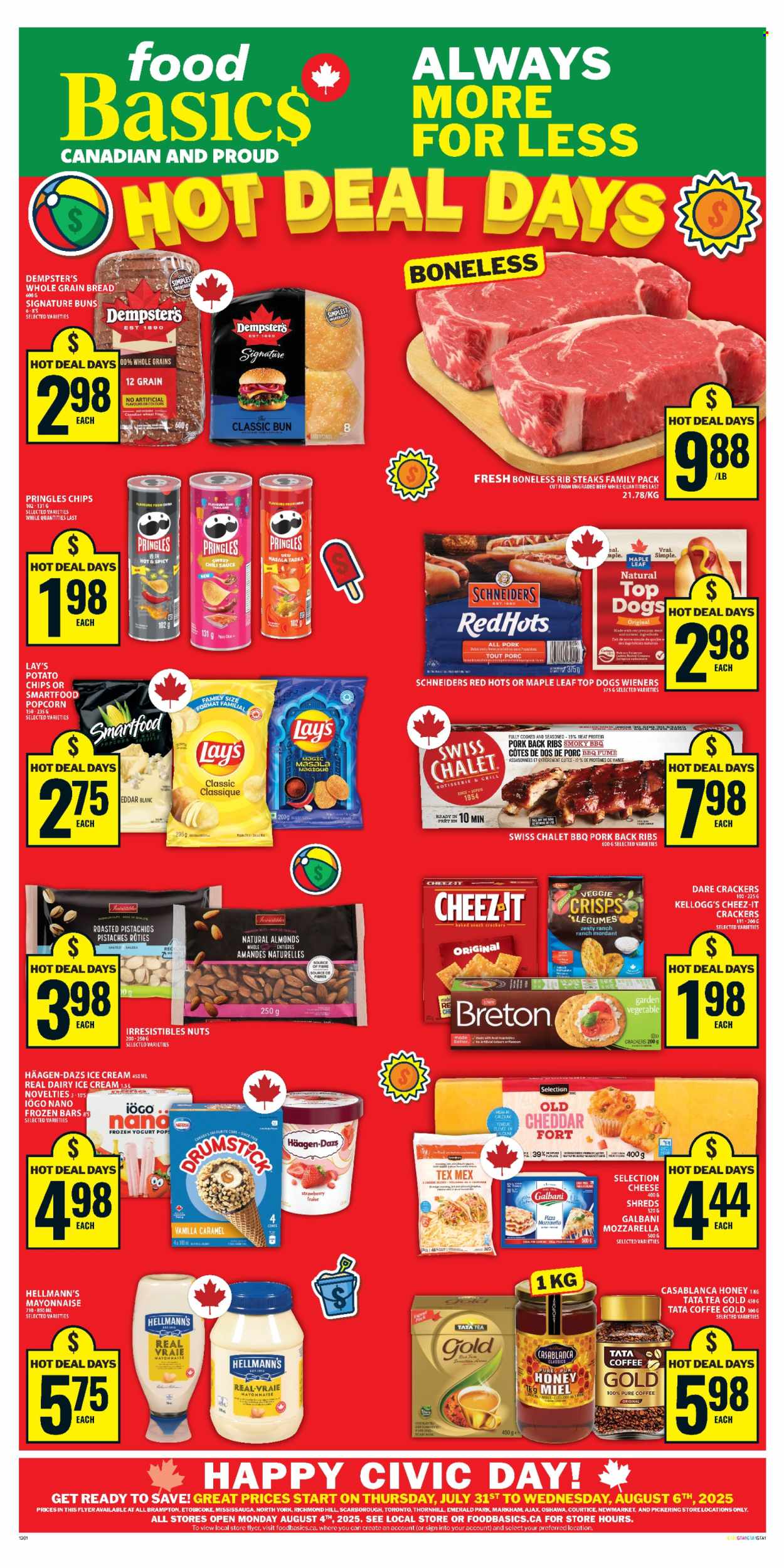 Circulaire Food Basics - 31 Juillet 2025 - 06 Août 2025. Page 1