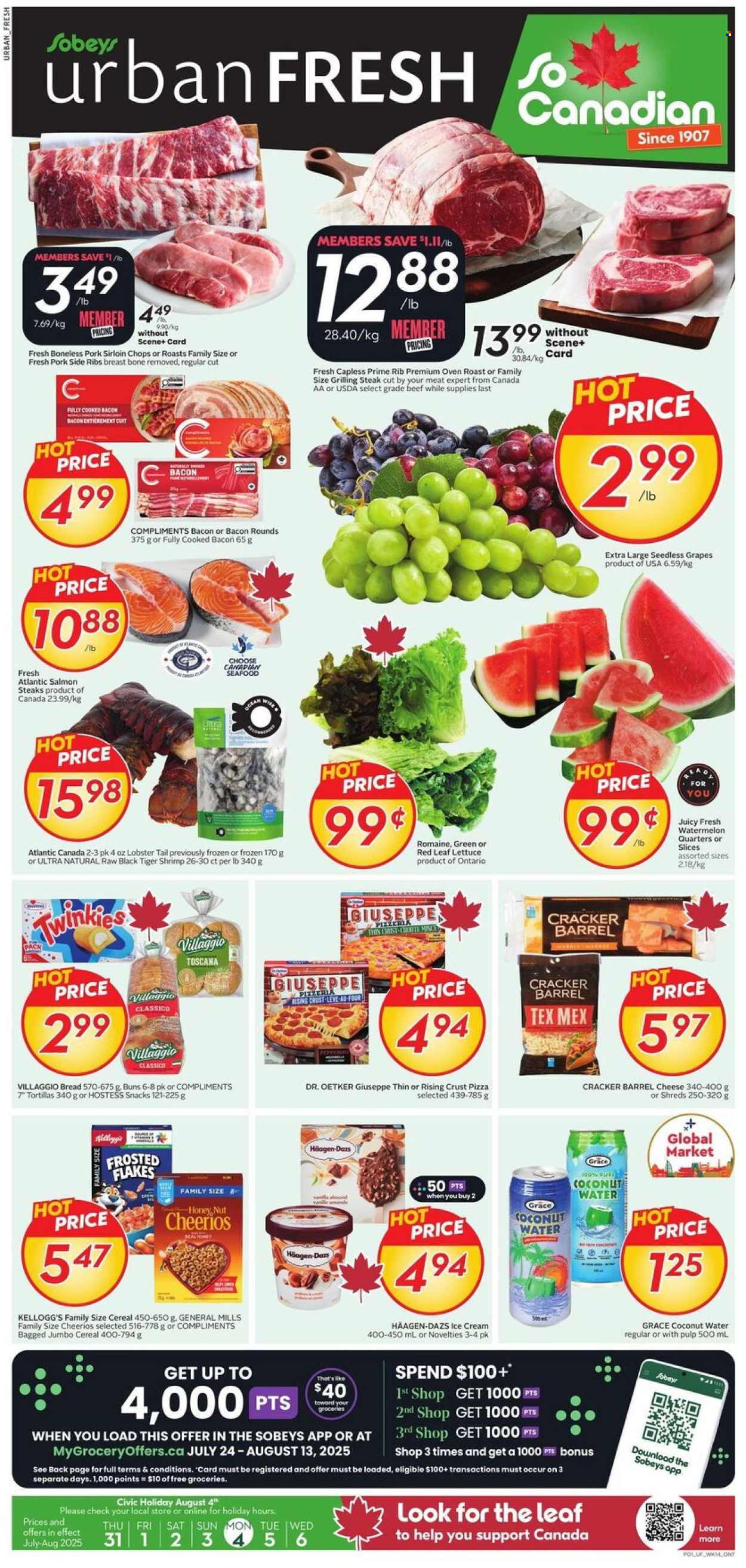 Circulaire Sobeys Urban Fresh - 31 Juillet 2025 - 06 Août 2025. Page 1