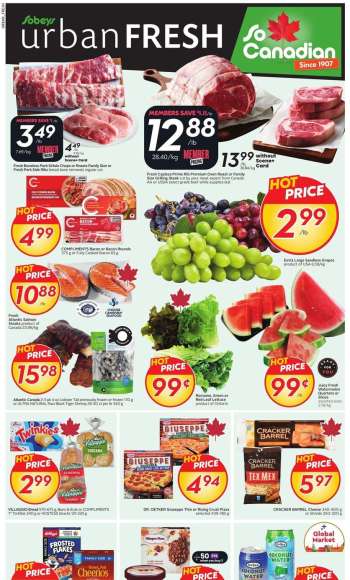 Circulaire Sobeys Urban Fresh - 31 Juillet 2025 - 06 Août 2025.