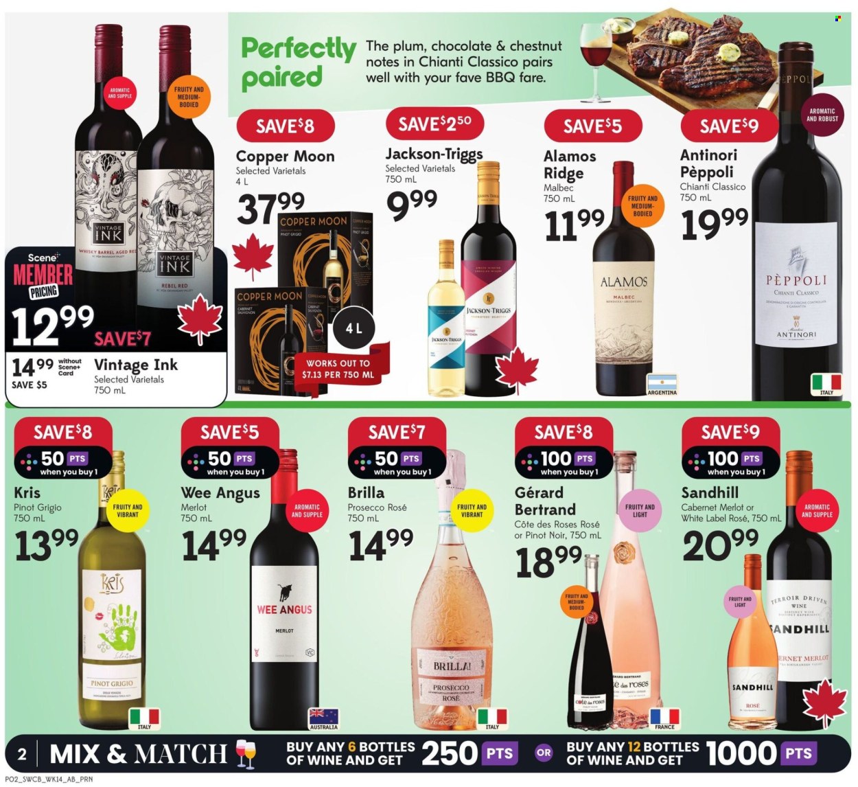 Circulaire Sobeys Liquor - 31 Juillet 2025 - 06 Août 2025. Page 2