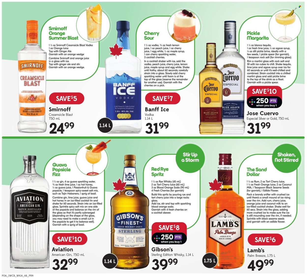 Circulaire Sobeys Liquor - 31 Juillet 2025 - 06 Août 2025. Page 6