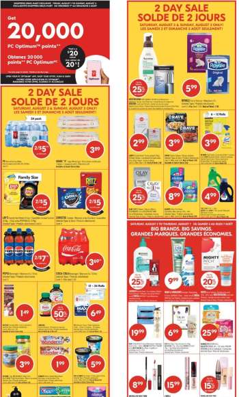 Circulaire Shoppers Drug Mart - 02 Août 2025 - 07 Août 2025.