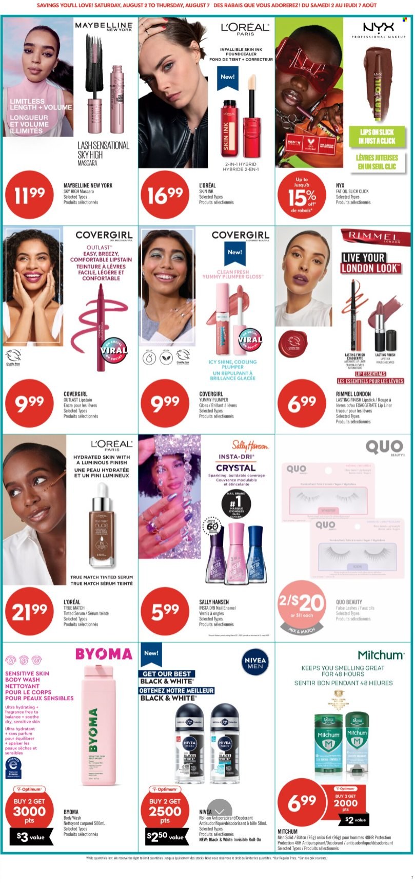 Circulaire Shoppers Drug Mart - 02 Août 2025 - 07 Août 2025. Page 11