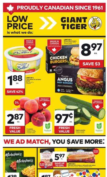 thumbnail - Circulaire Giant Tiger - Weekly Flyer
