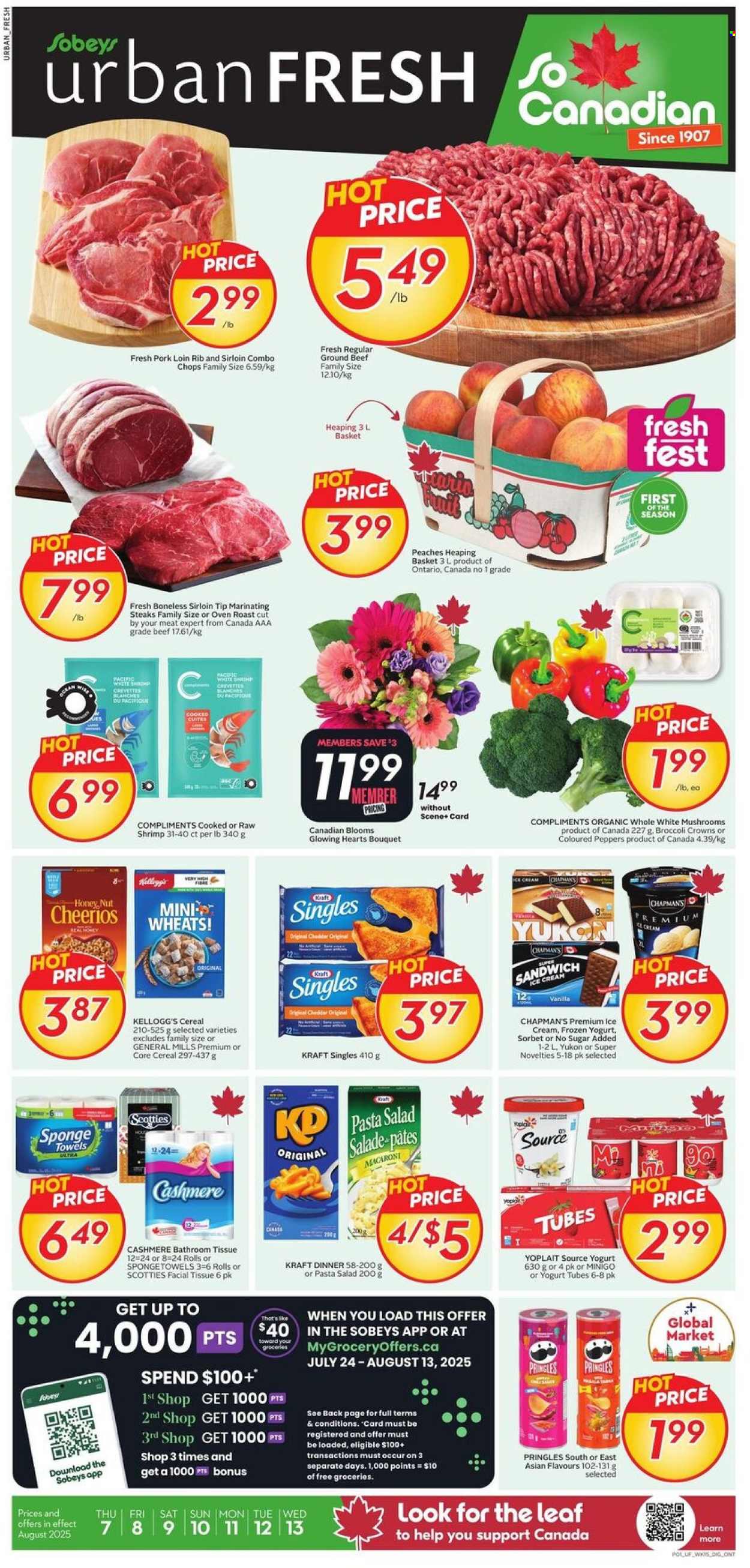 Circulaire Sobeys Urban Fresh - 07 Août 2025 - 13 Août 2025. Page 1