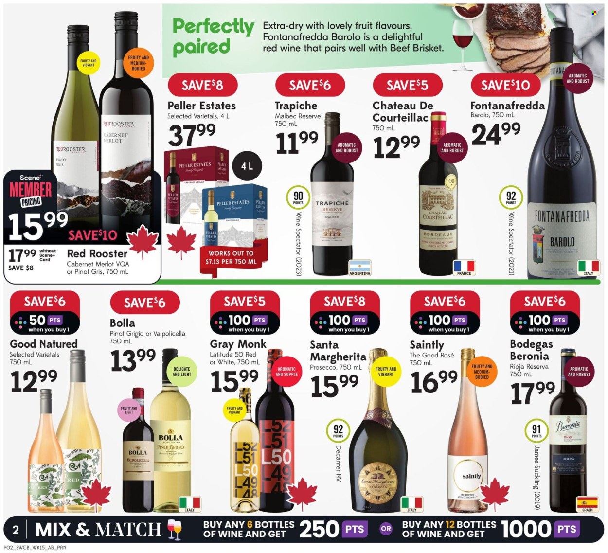 Circulaire Sobeys Liquor - 07 Août 2025 - 13 Août 2025. Page 2