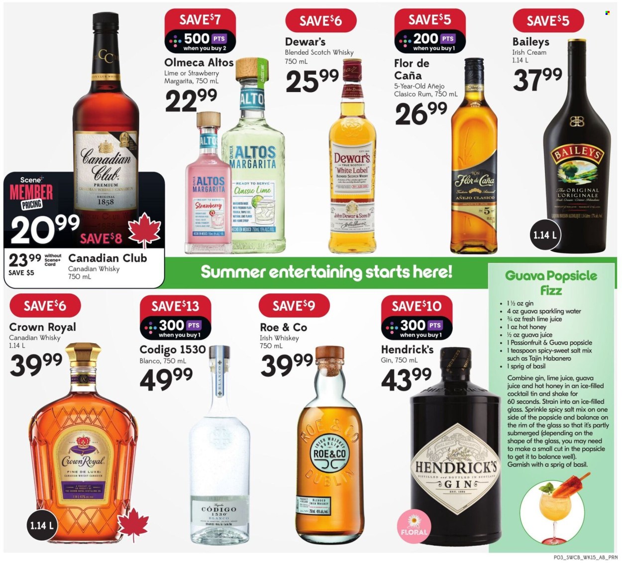 Circulaire Sobeys Liquor - 07 Août 2025 - 13 Août 2025. Page 3