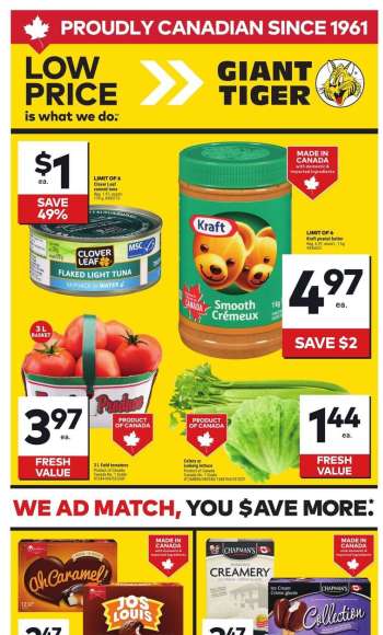 thumbnail - Circulaire Giant Tiger - Weekly Flyer