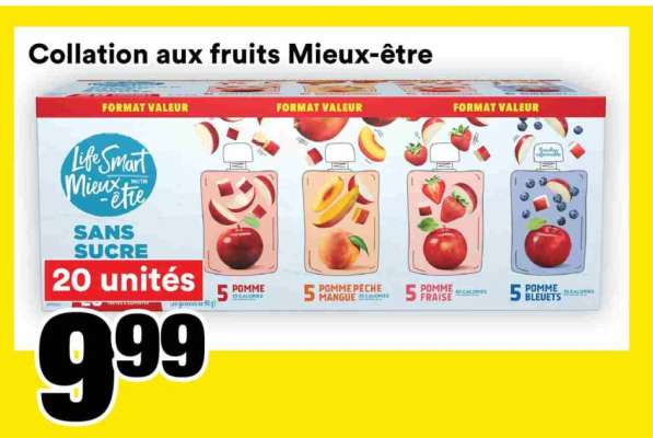COLLATION AUX FRUITS MIEUX-ÊTRE