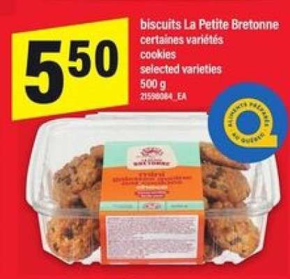 BISCUITS LA PETITE BRETONNE