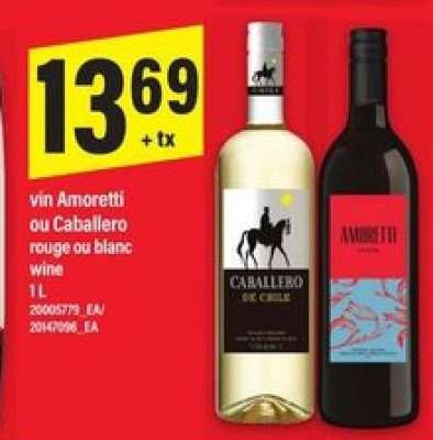 vin Amoretti ou Caballero