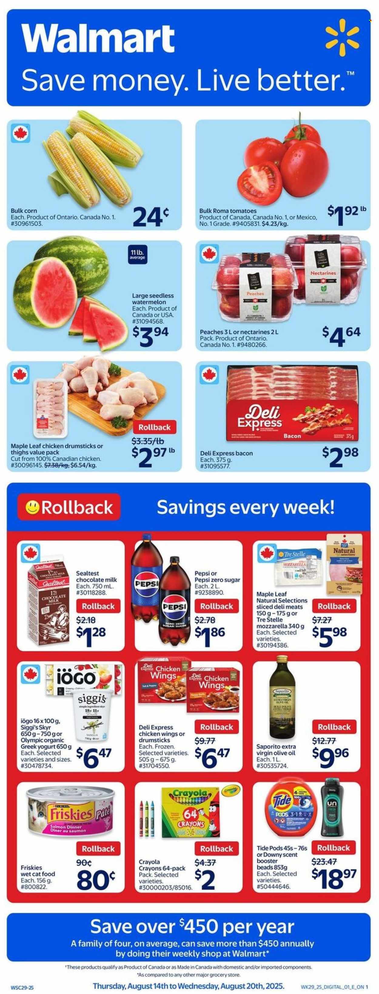 Circulaire Walmart - 14 Août 2025 - 20 Août 2025. Page 8