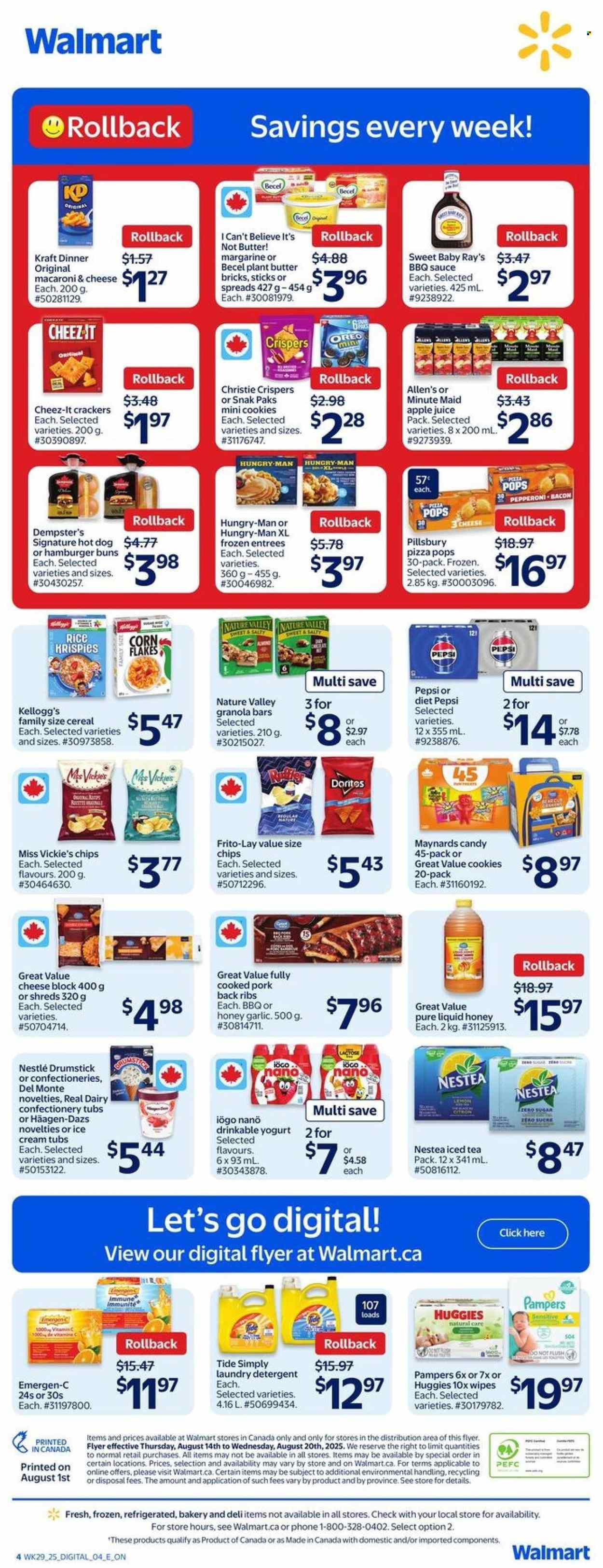 Circulaire Walmart - 14 Août 2025 - 20 Août 2025. Page 9