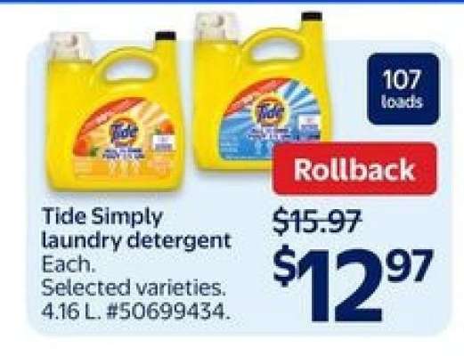Tide Simply Laundry Detergent