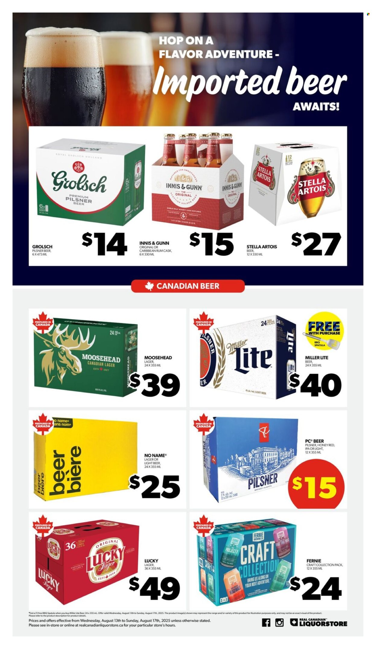 Circulaire Real Canadian Liquorstore - 13 Août 2025 - 17 Août 2025. Page 6