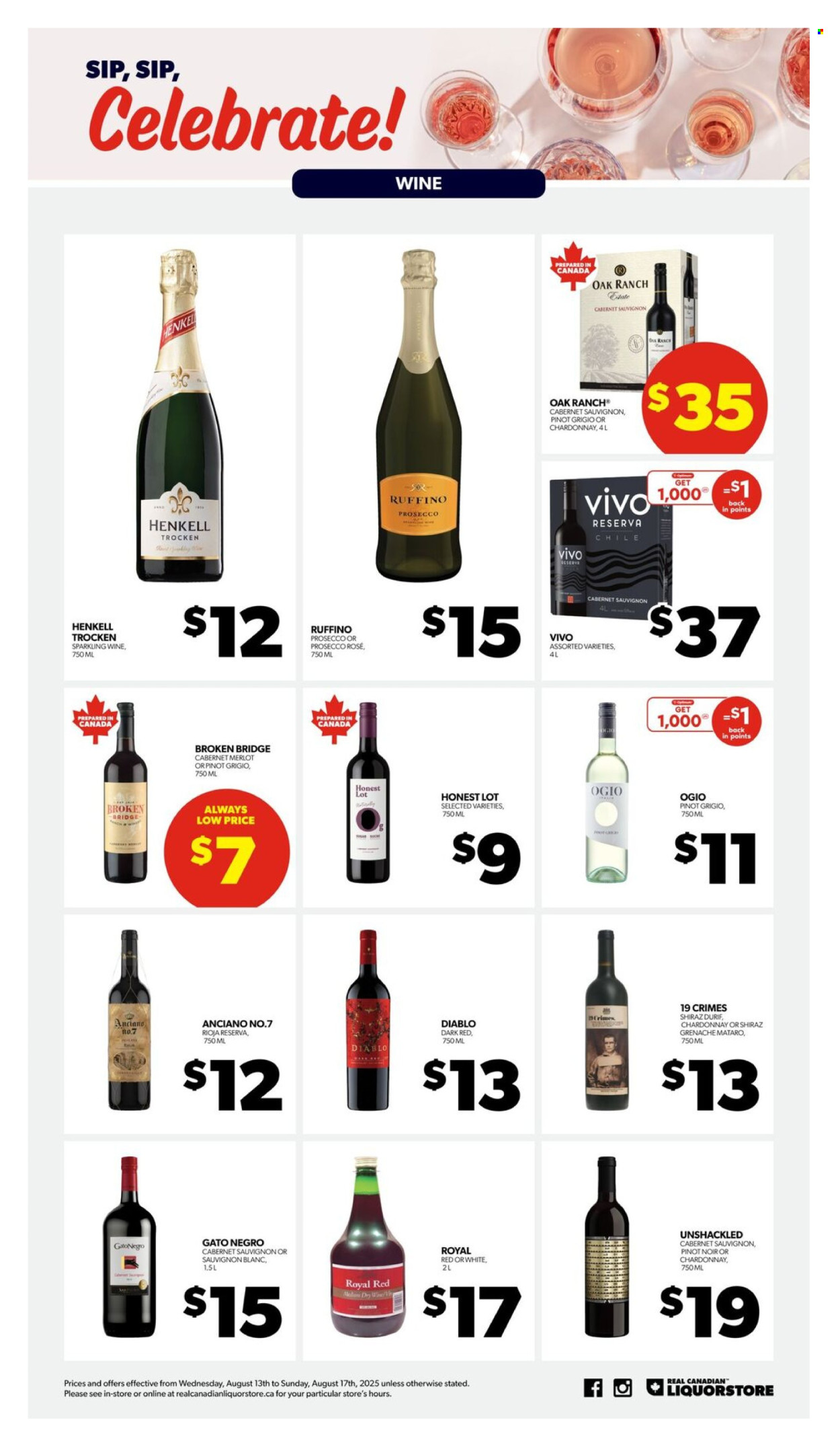 Circulaire Real Canadian Liquorstore - 13 Août 2025 - 17 Août 2025. Page 8